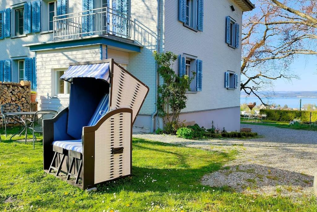 Seesicht Und Charmante Wohnung Bei Hanni Und Ueli Bottighofen 외부 사진